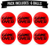Game Over Beer Pong Balls