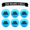 Bachelor Party Beer Pong Blue Balls – 6 Pack – Funny Stag Party Decorations, Ideas and Supplies - Same Vagina Forever